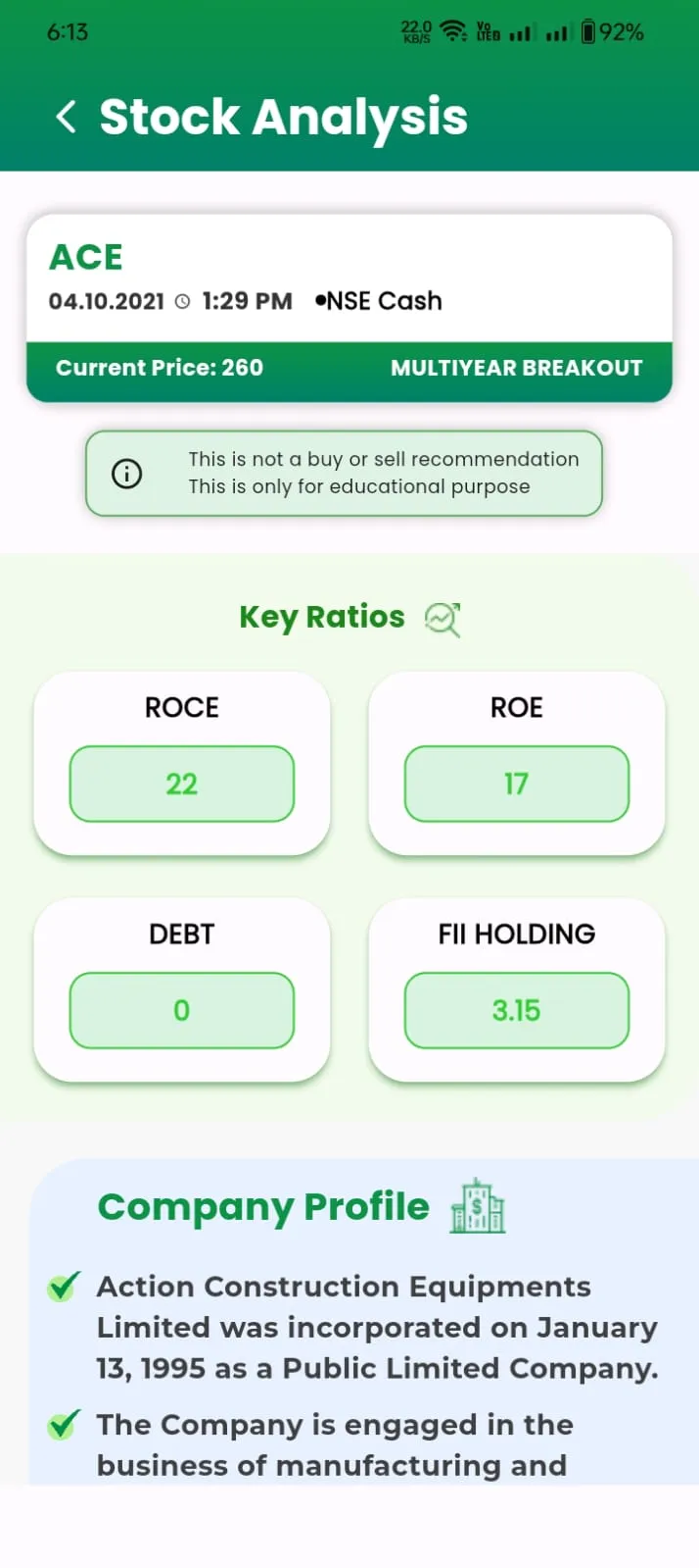 Invest in Shares | Indus Appstore | Screenshot