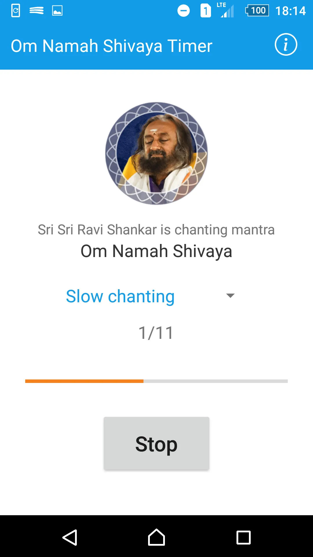 Om Namah Shivaya Timer | Indus Appstore | Screenshot