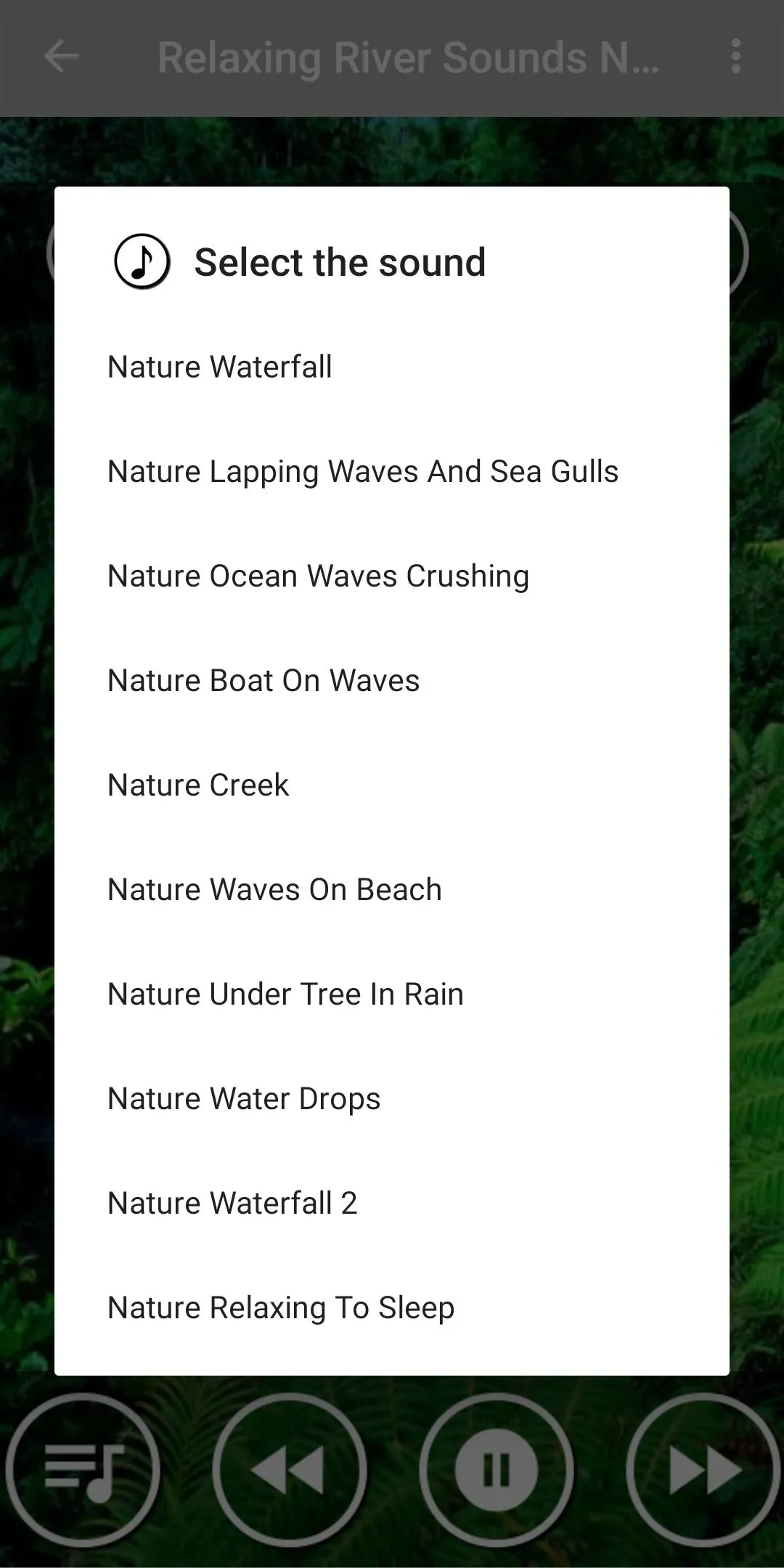 Nature Therapy : River Sounds | Indus Appstore | Screenshot