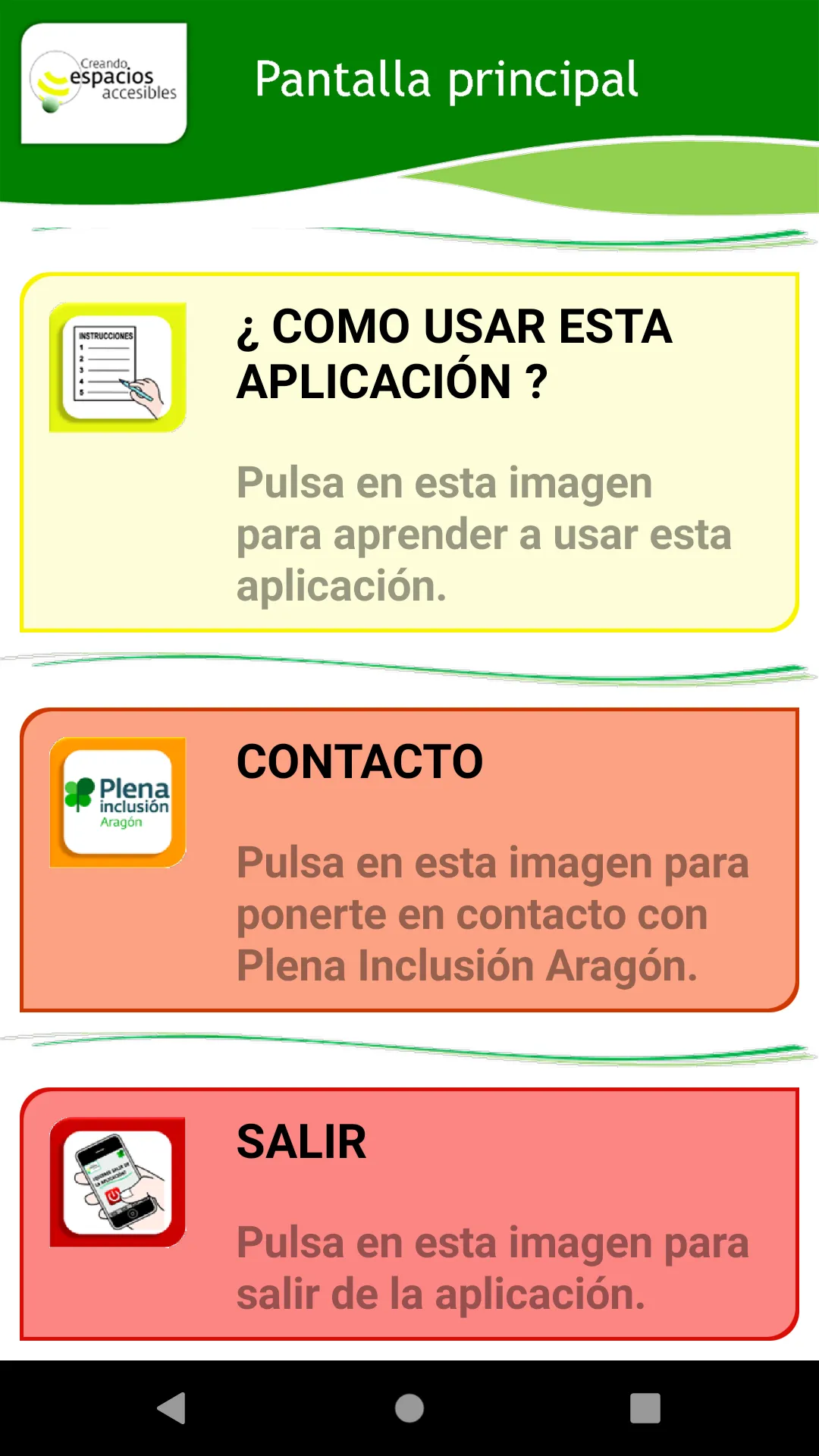 Creando Espacios Accesibles | Indus Appstore | Screenshot