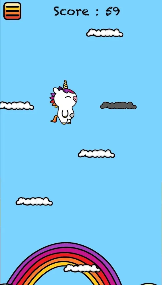 Jumping unicorn | Indus Appstore | Screenshot