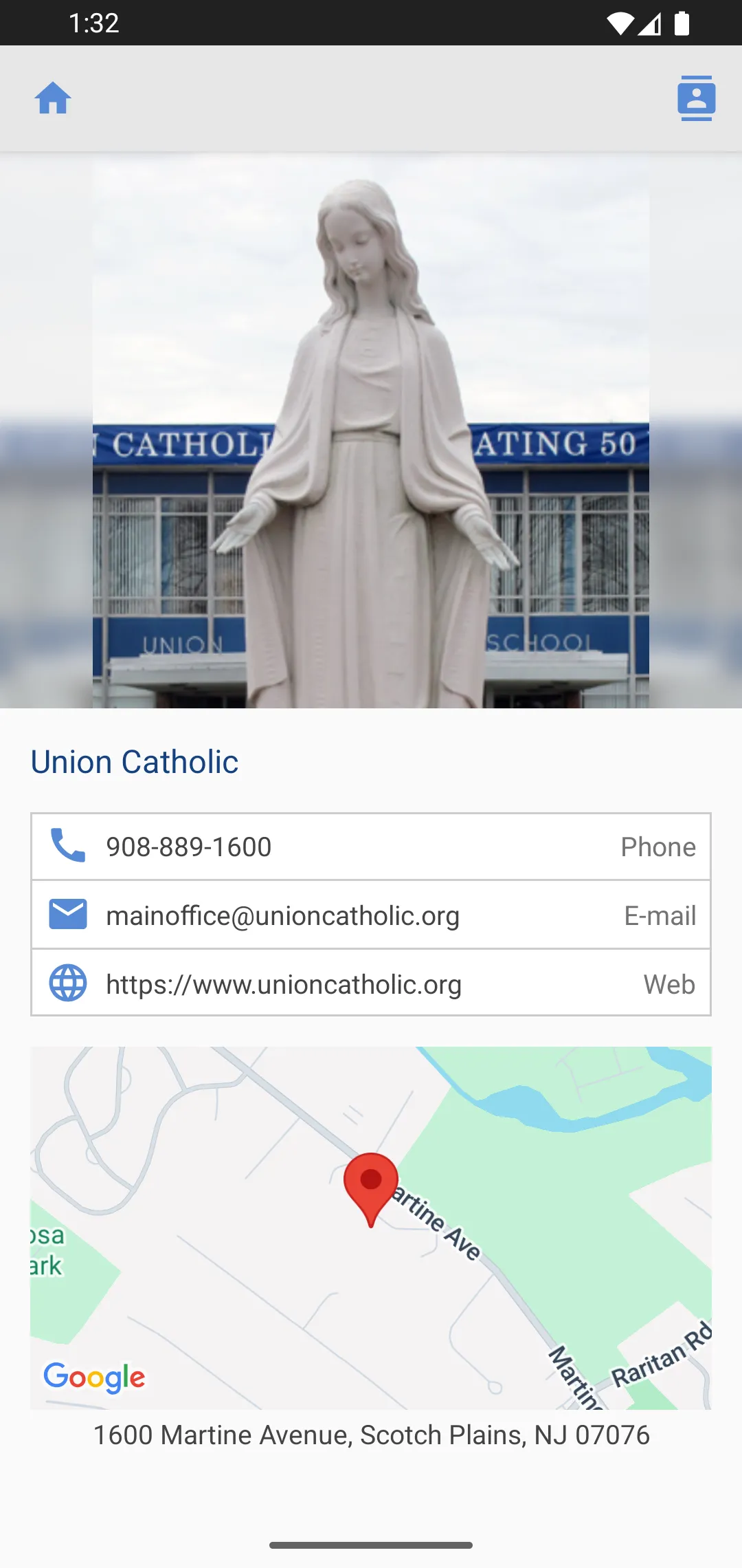 Union Catholic High School | Indus Appstore | Screenshot