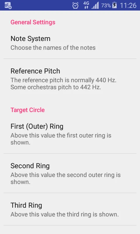 Pitch Tuner | Indus Appstore | Screenshot