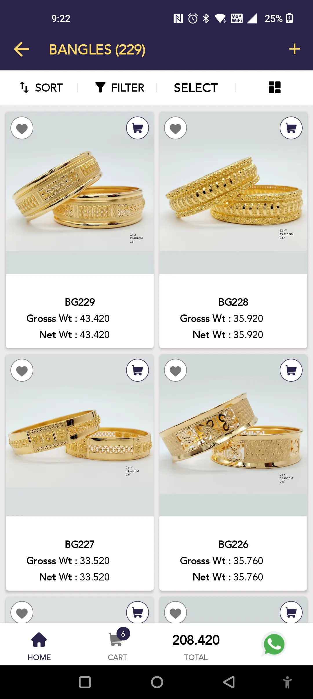 Y.K. JEWELLERS | Indus Appstore | Screenshot