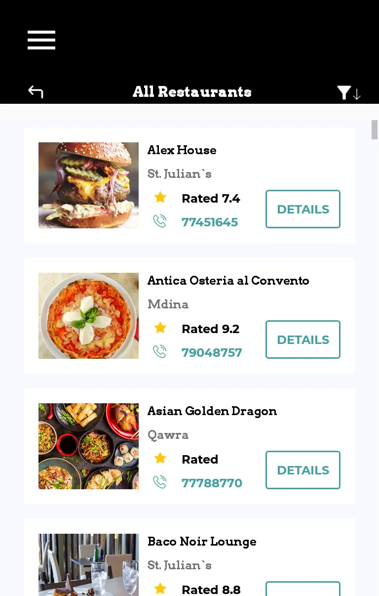 Gusto Malta | Indus Appstore | Screenshot