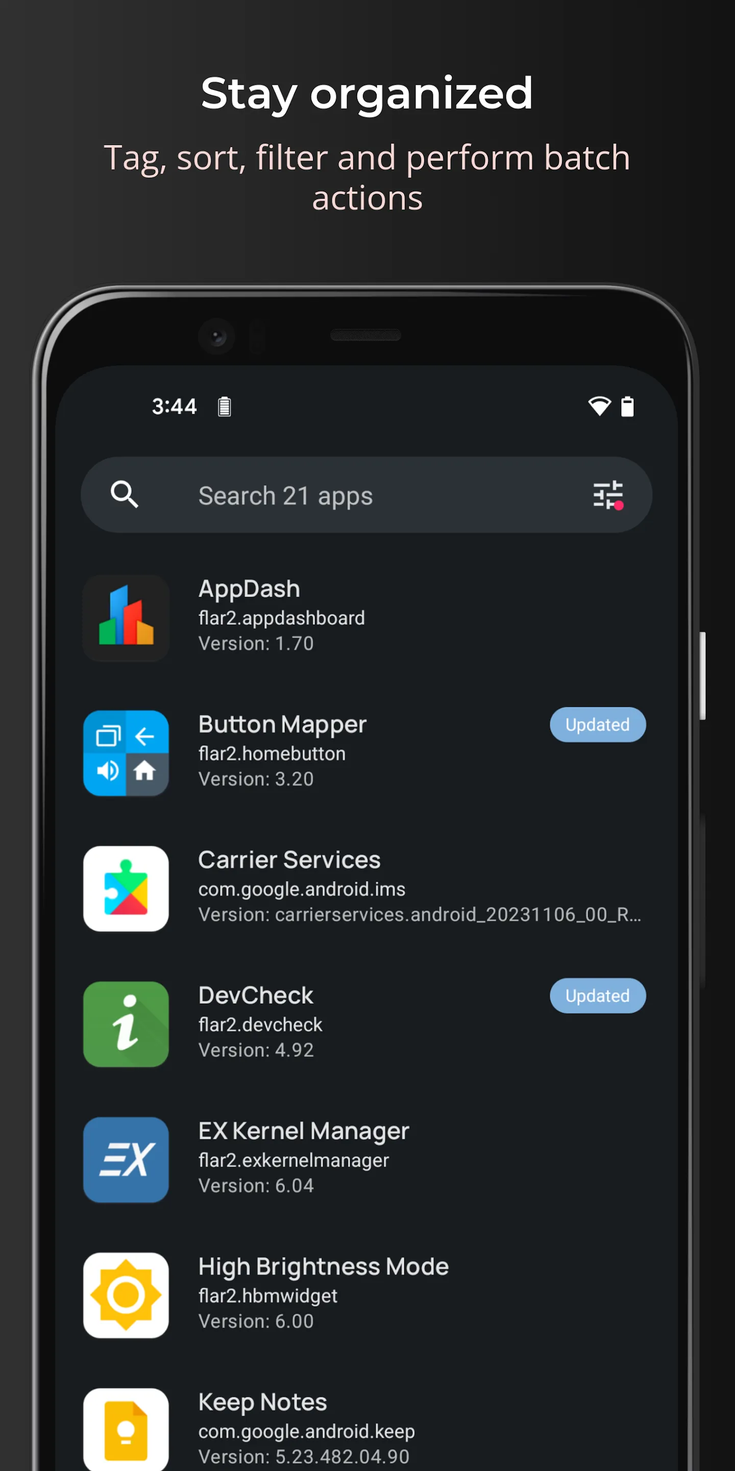 AppDash: App Manager & Backup | Indus Appstore | Screenshot