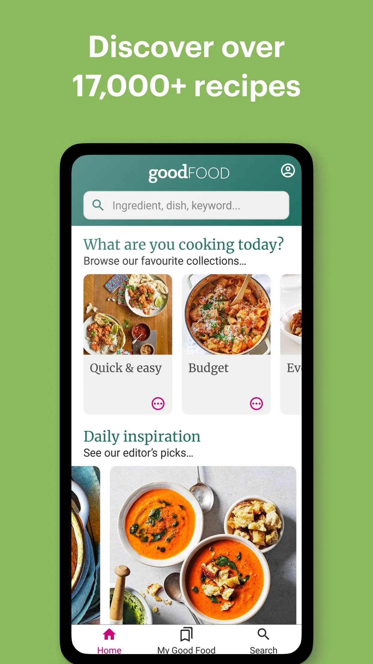 Good Food: Recipe Finder | Indus Appstore | Screenshot