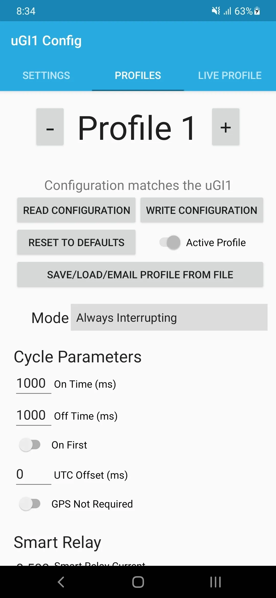 uGI1 Config | Indus Appstore | Screenshot