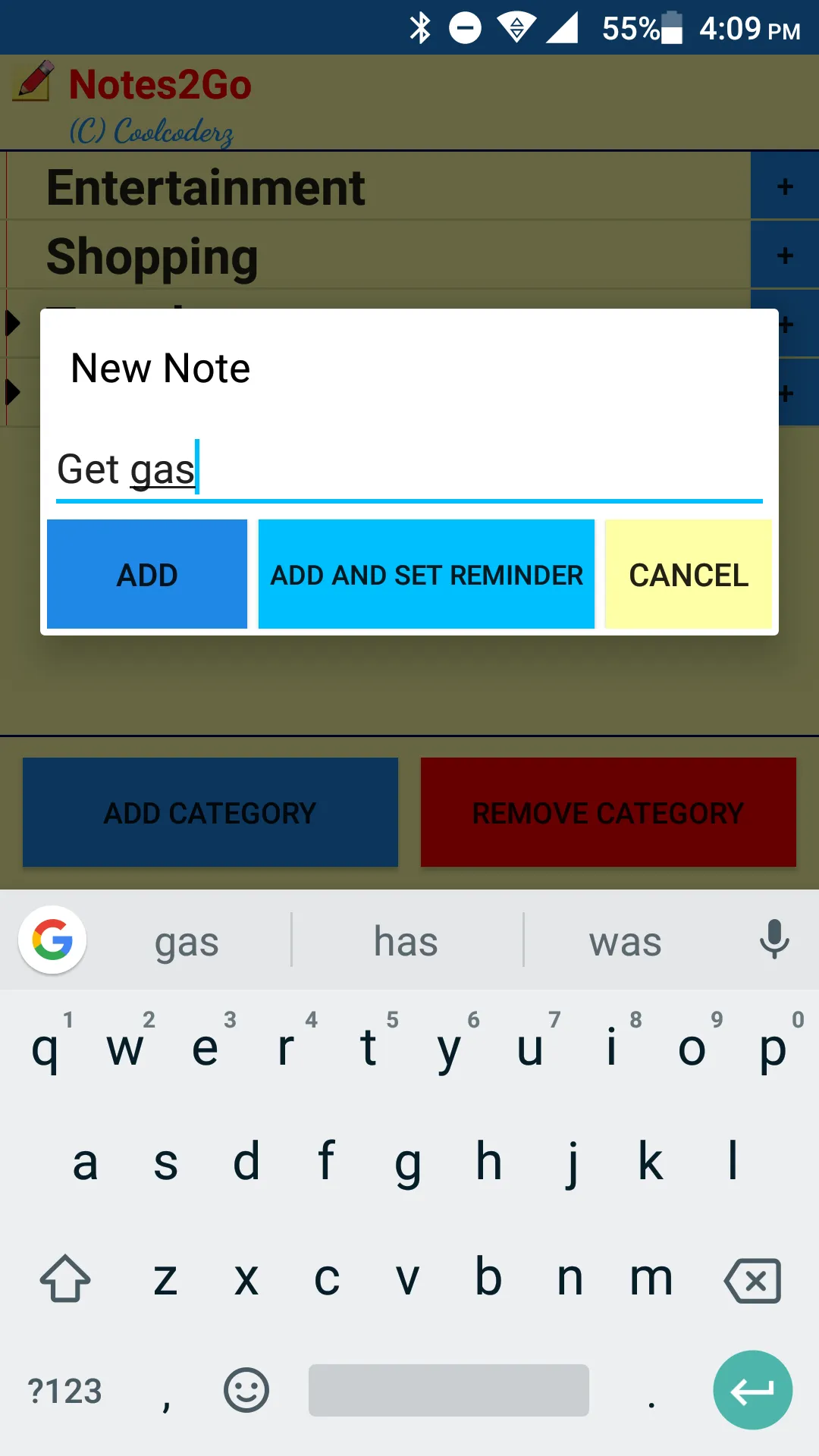 Notes2Go - Take Notes and Set  | Indus Appstore | Screenshot