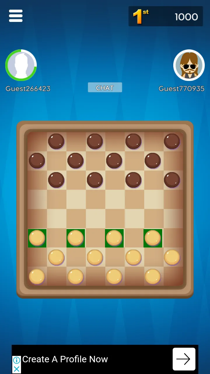 Draughts / Checkers Online Mul | Indus Appstore | Screenshot