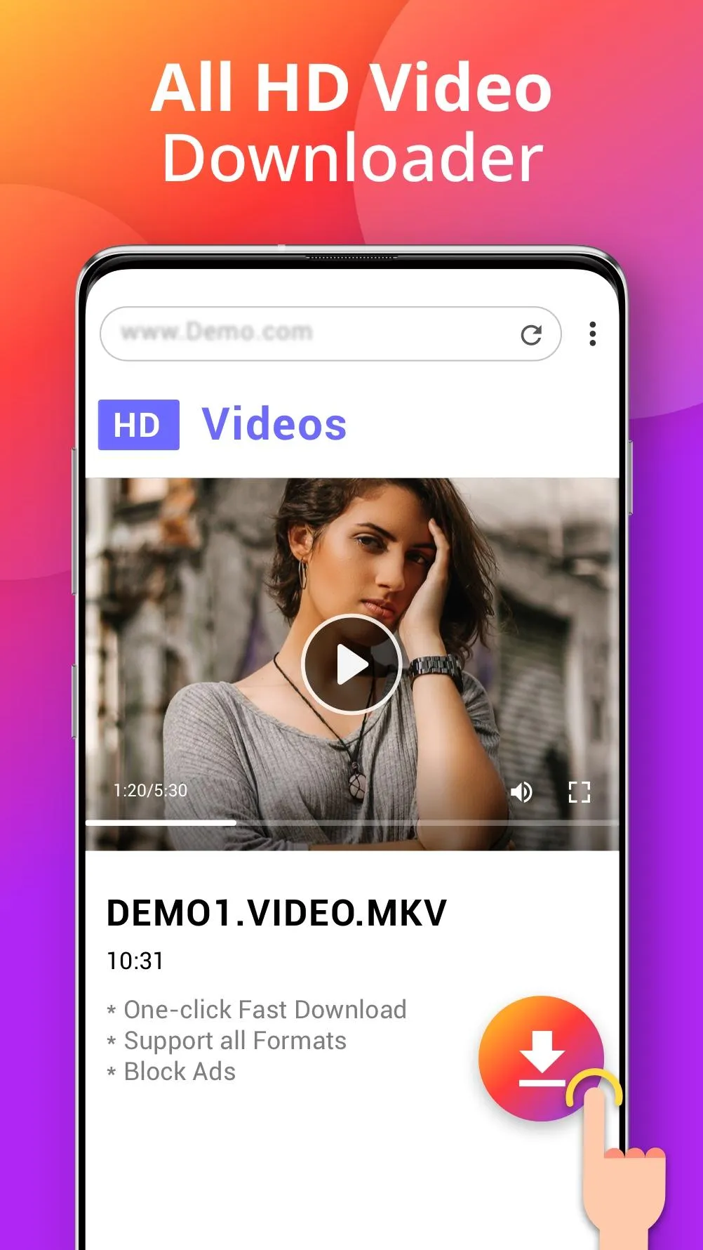 Downloader - Video Downloader | Indus Appstore | Screenshot