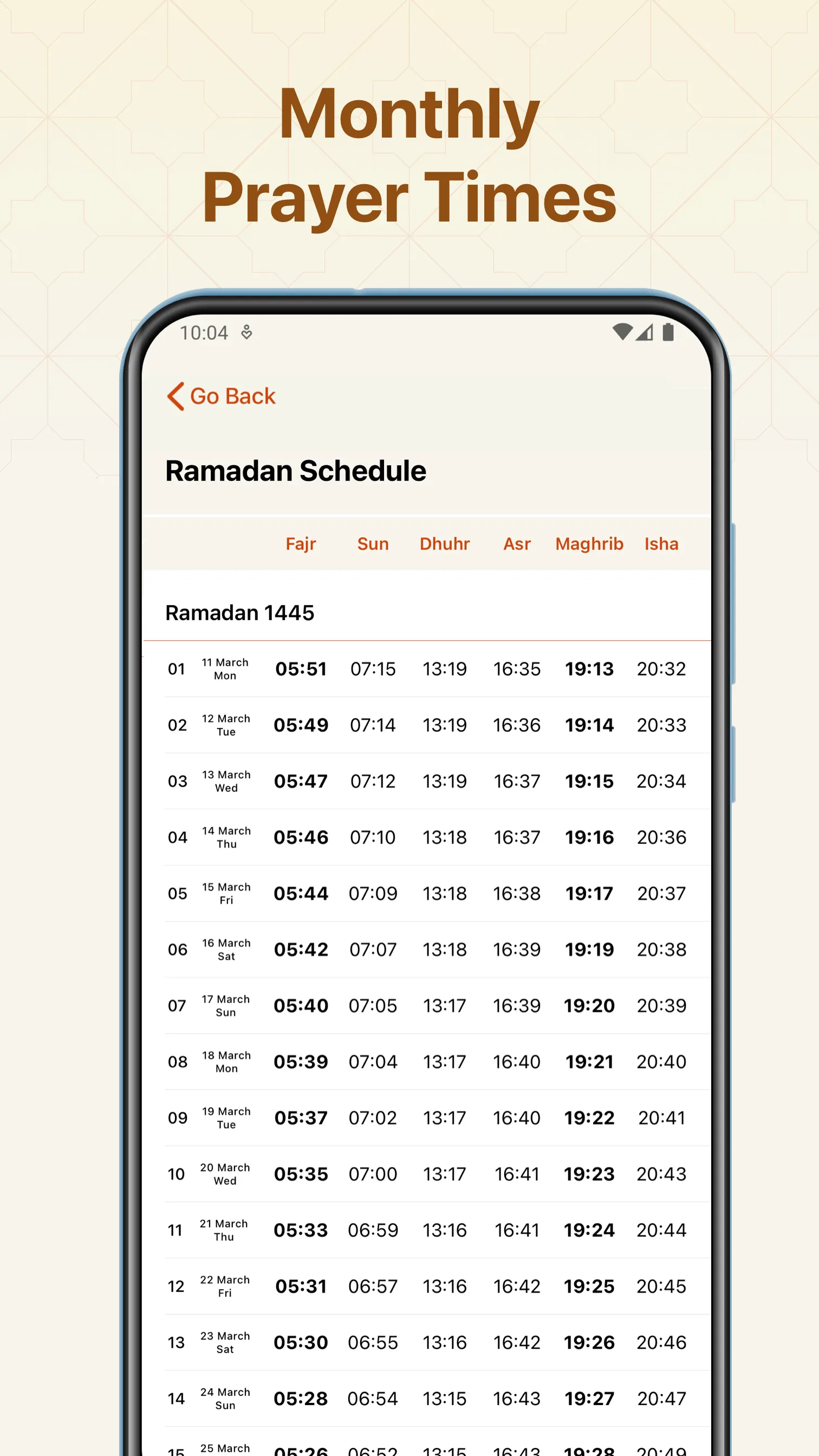 Iftar: Countdown Ramadan 2024 | Indus Appstore | Screenshot