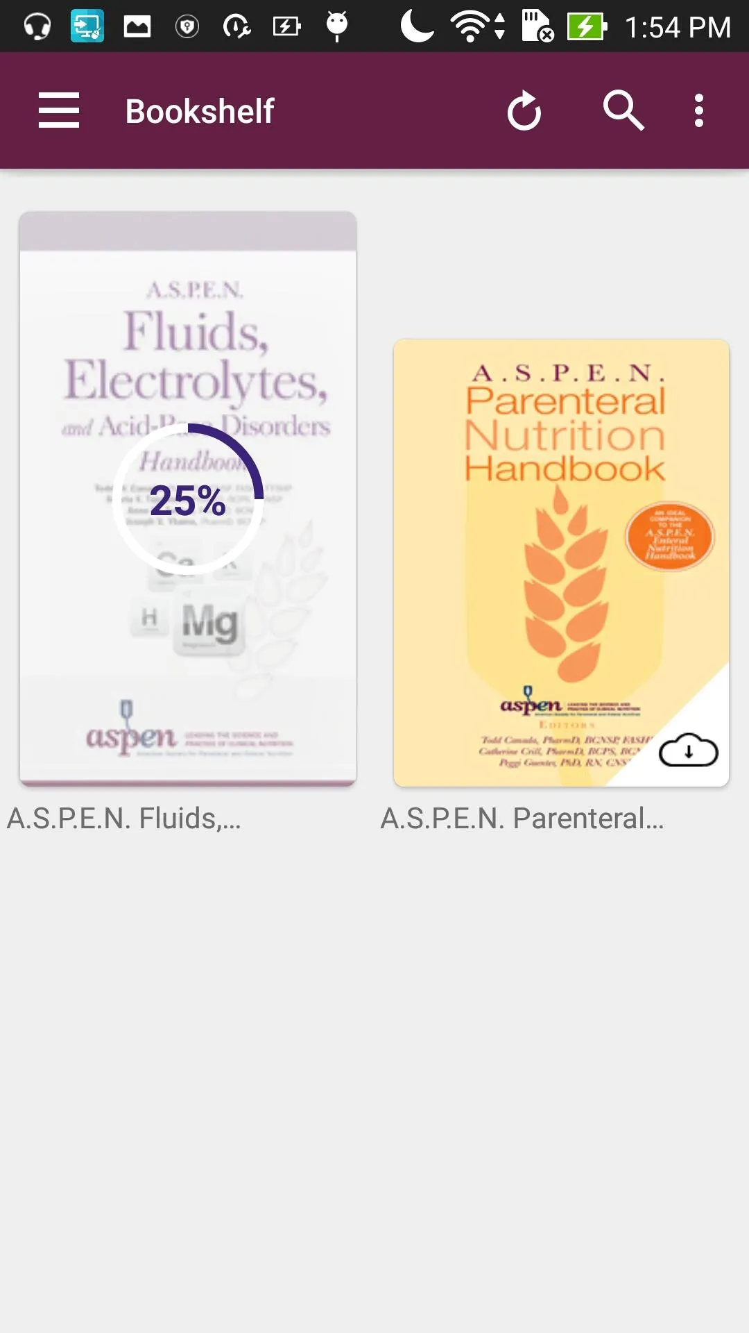 ASPEN eBooks | Indus Appstore | Screenshot