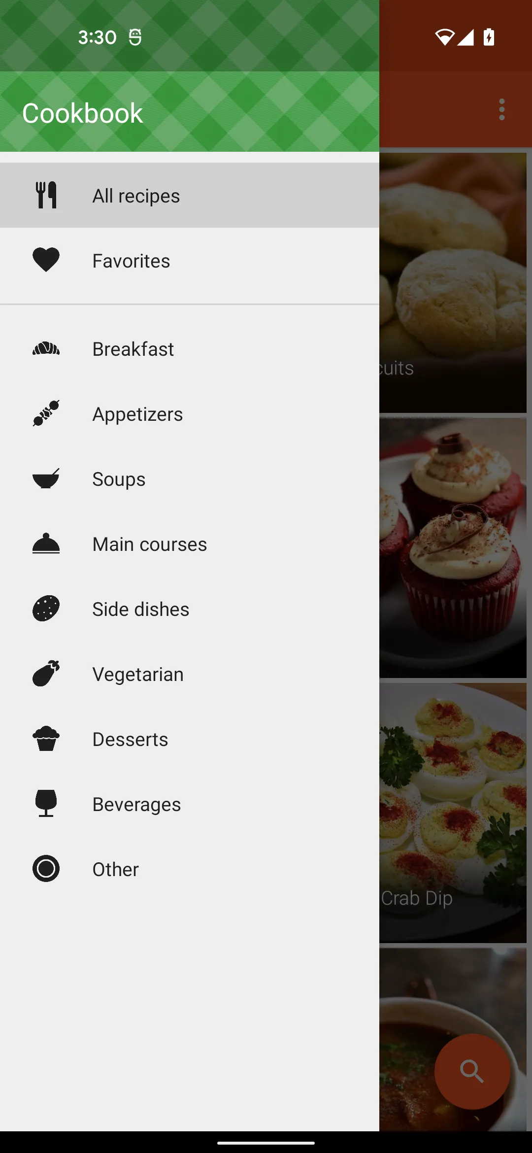 Cookbook | Indus Appstore | Screenshot