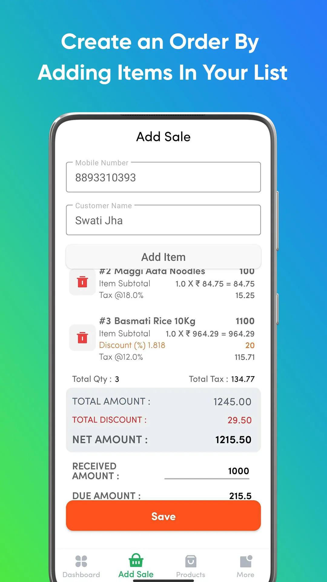 Bill Book Simple Billing App | Indus Appstore | Screenshot