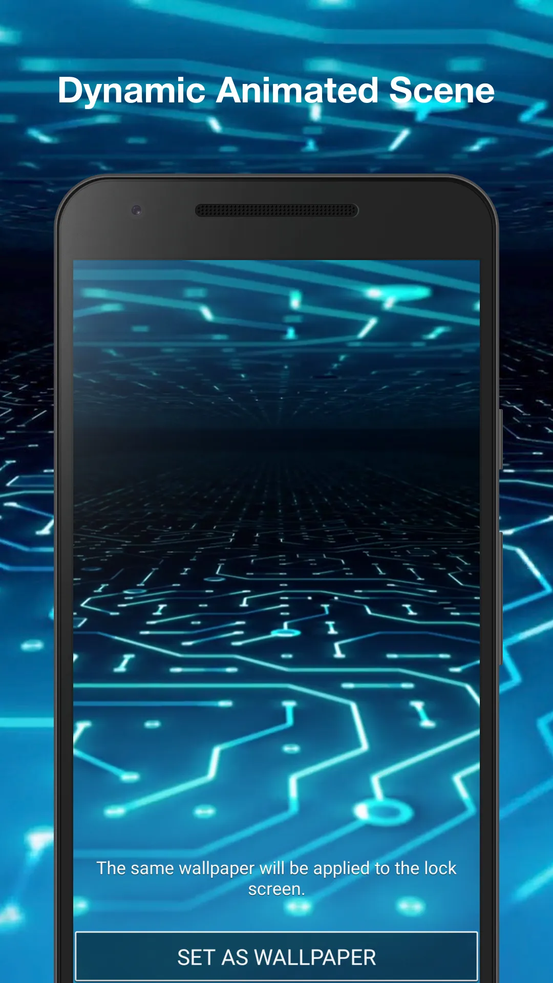 Circuit Board Live Wallpaper | Indus Appstore | Screenshot