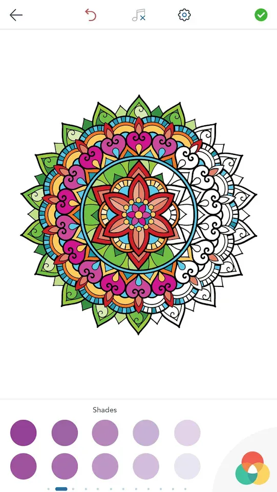 Mandala Coloring Pages | Indus Appstore | Screenshot