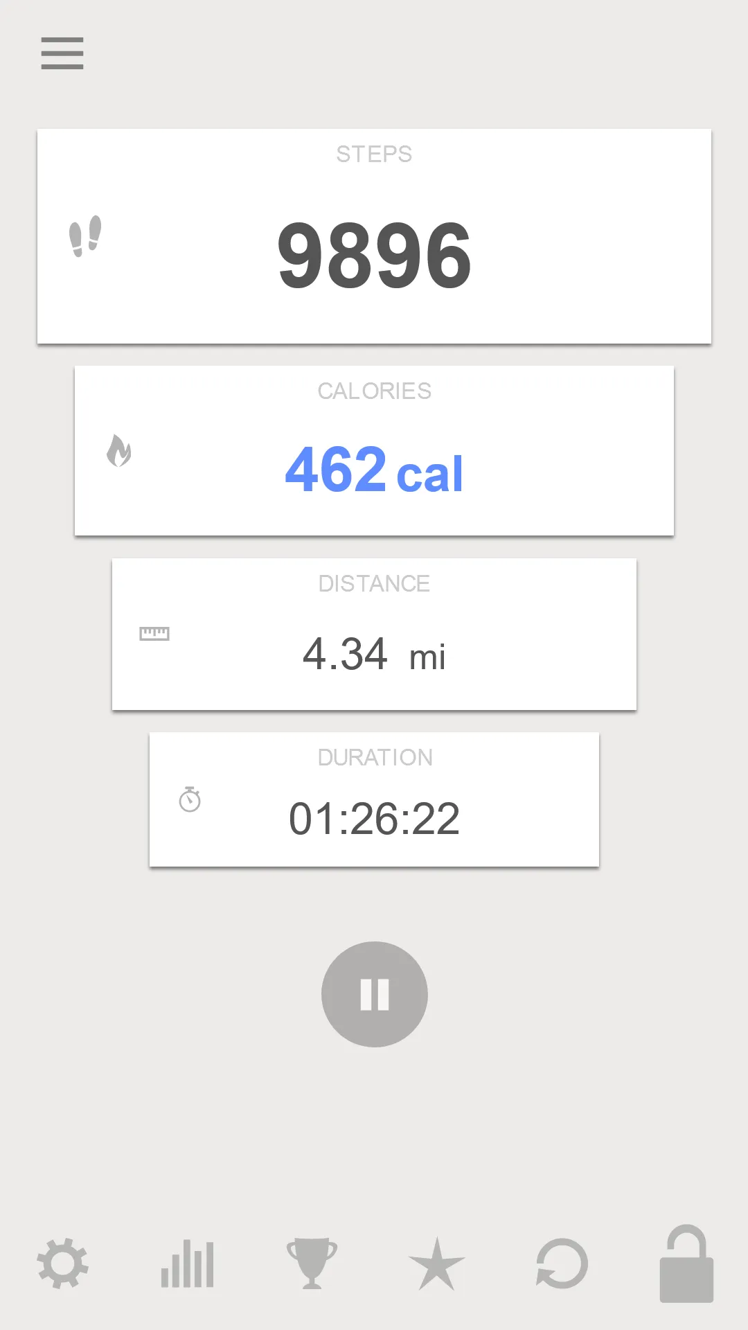 Step & Calorie Counter | Indus Appstore | Screenshot