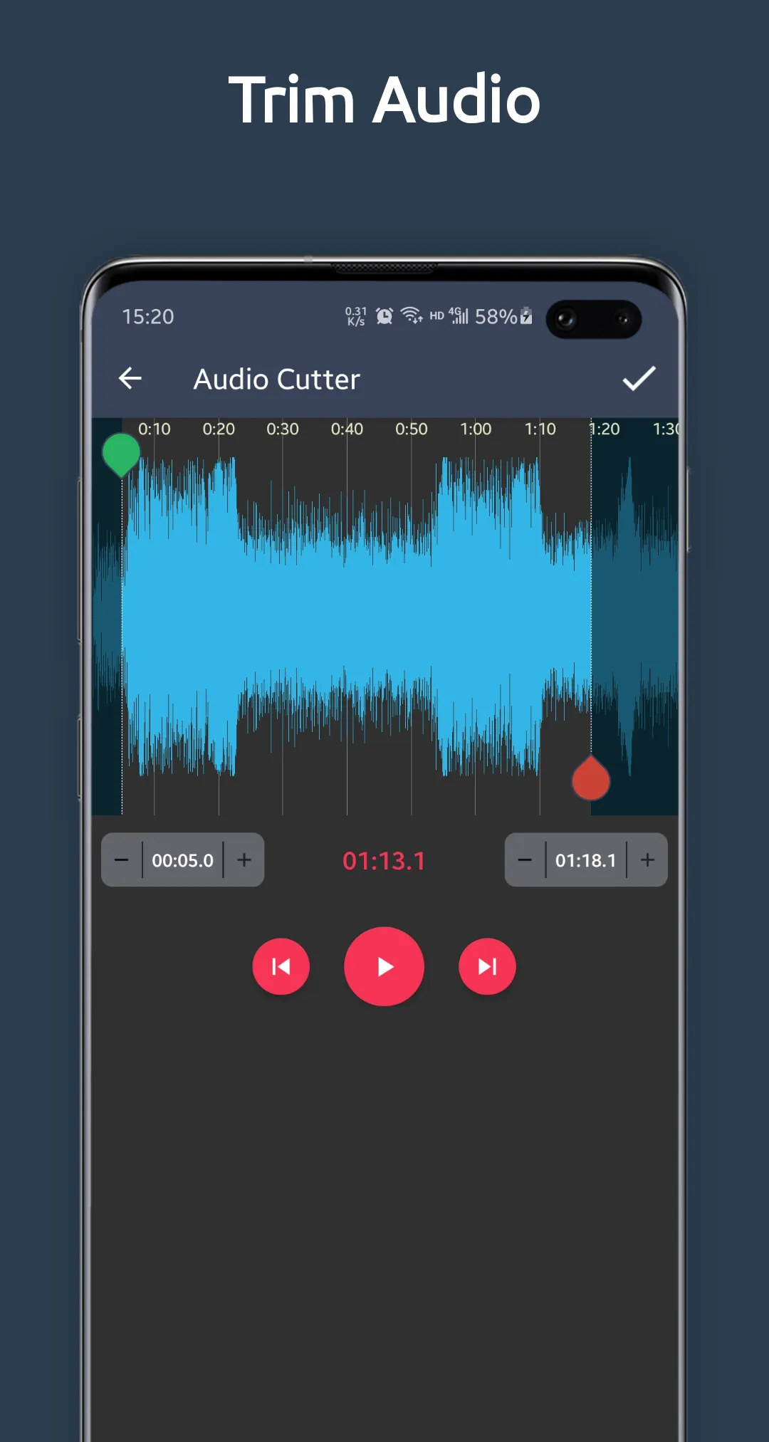 Super Cut:Video Cut,MP3 Cut | Indus Appstore | Screenshot