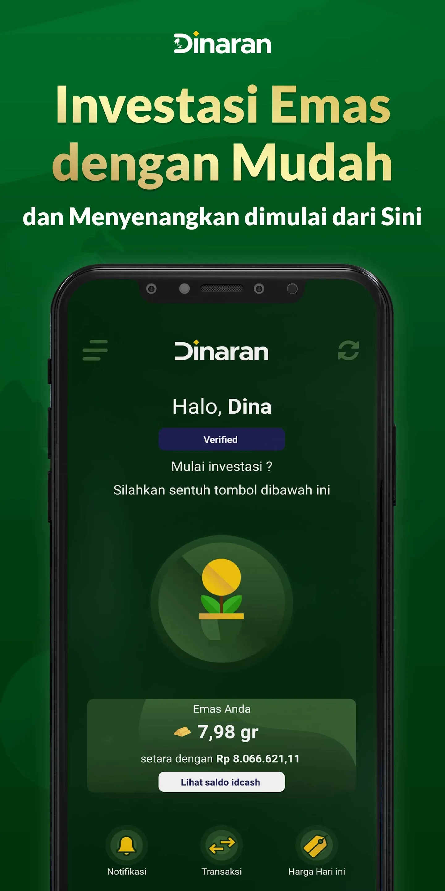 Dinaran : Rupiah Anda Bernilai | Indus Appstore | Screenshot