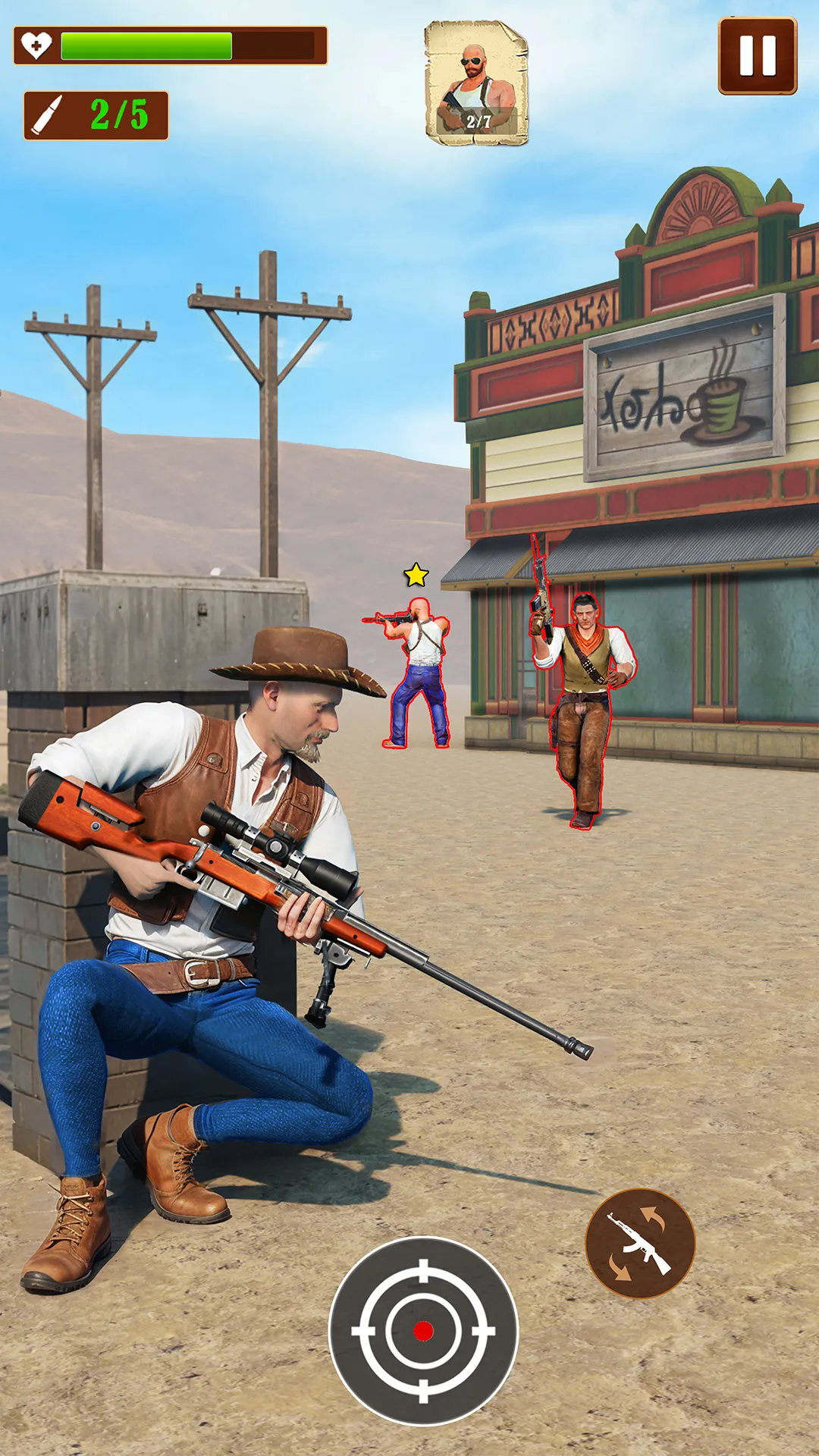 Western Survival Shooting Game | Indus Appstore | Screenshot