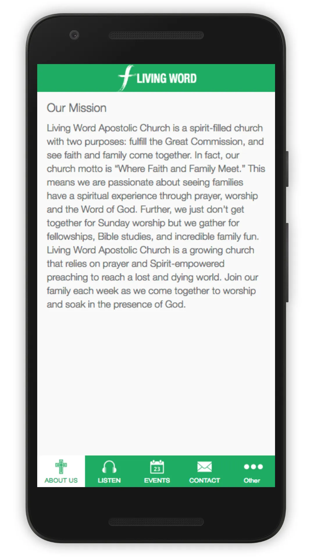 Living Word Apostolic Church | Indus Appstore | Screenshot