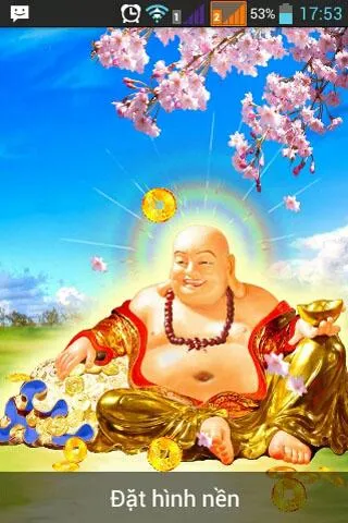 Buddha Maitreya live wallpaper | Indus Appstore | Screenshot