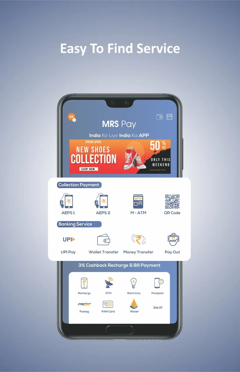 MRSPAY- RECHARGE,UPI and MONEY | Indus Appstore | Screenshot