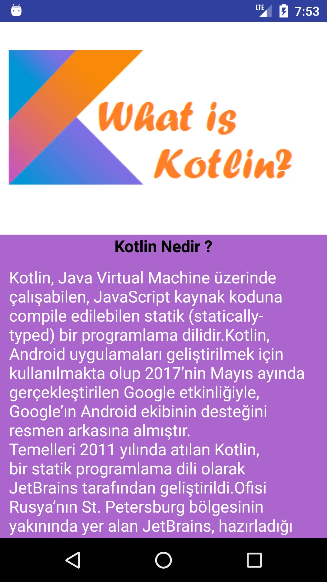 Kotlin Programming Language | Indus Appstore | Screenshot