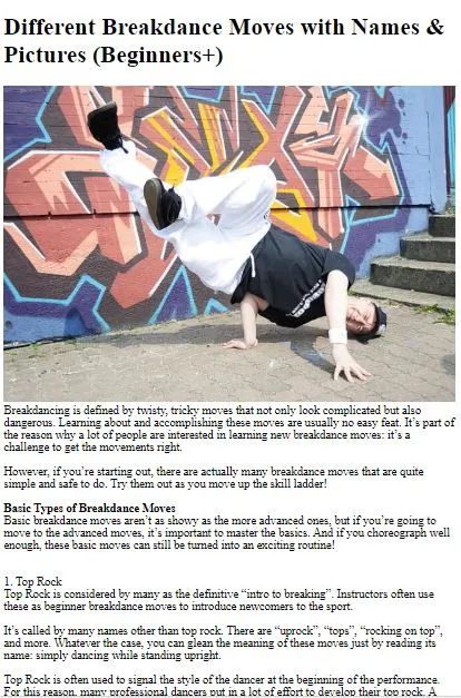 How to Do Bboy Breakdancing | Indus Appstore | Screenshot