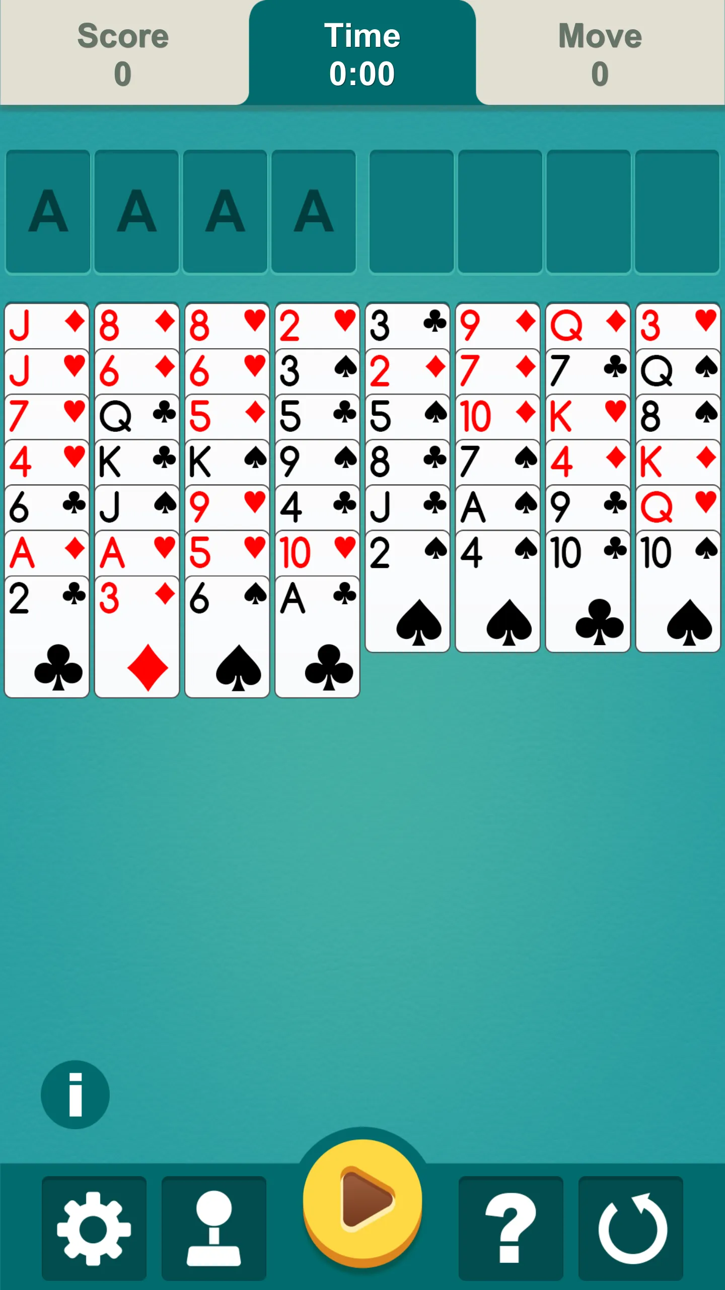 Freecell Solitaire | Indus Appstore | Screenshot