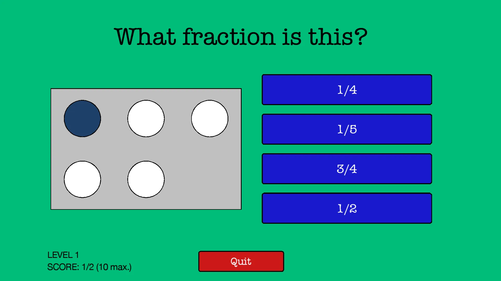 Fractions To Go | Indus Appstore | Screenshot