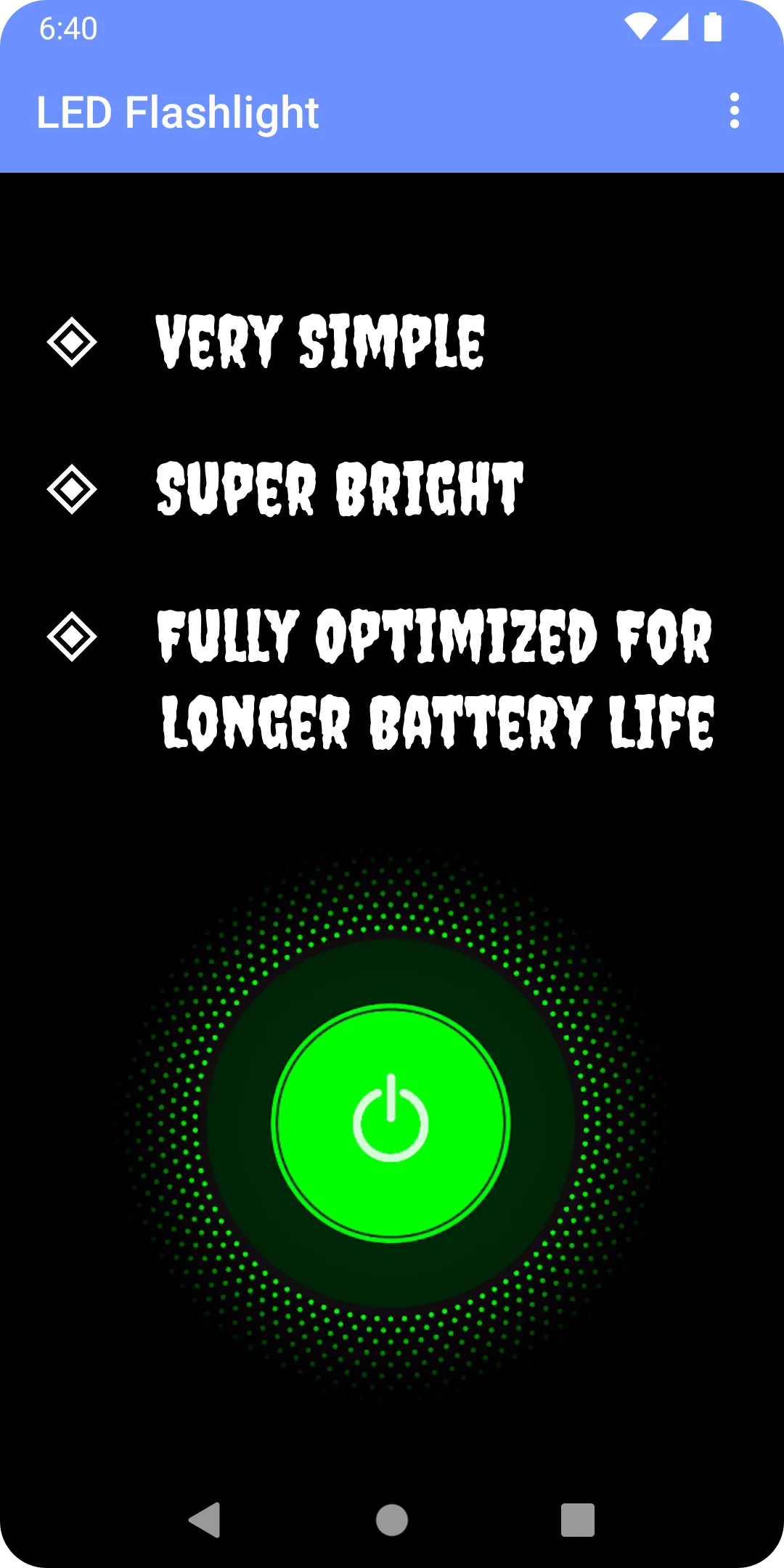 LED Flashlight - Strobe Light | Indus Appstore | Screenshot