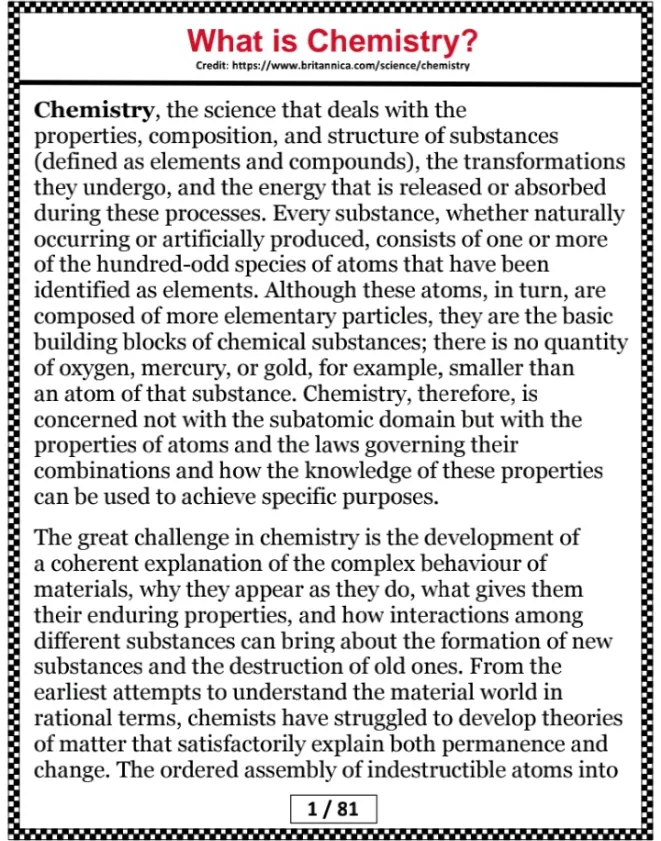 Chemistry MCQs offline | Indus Appstore | Screenshot