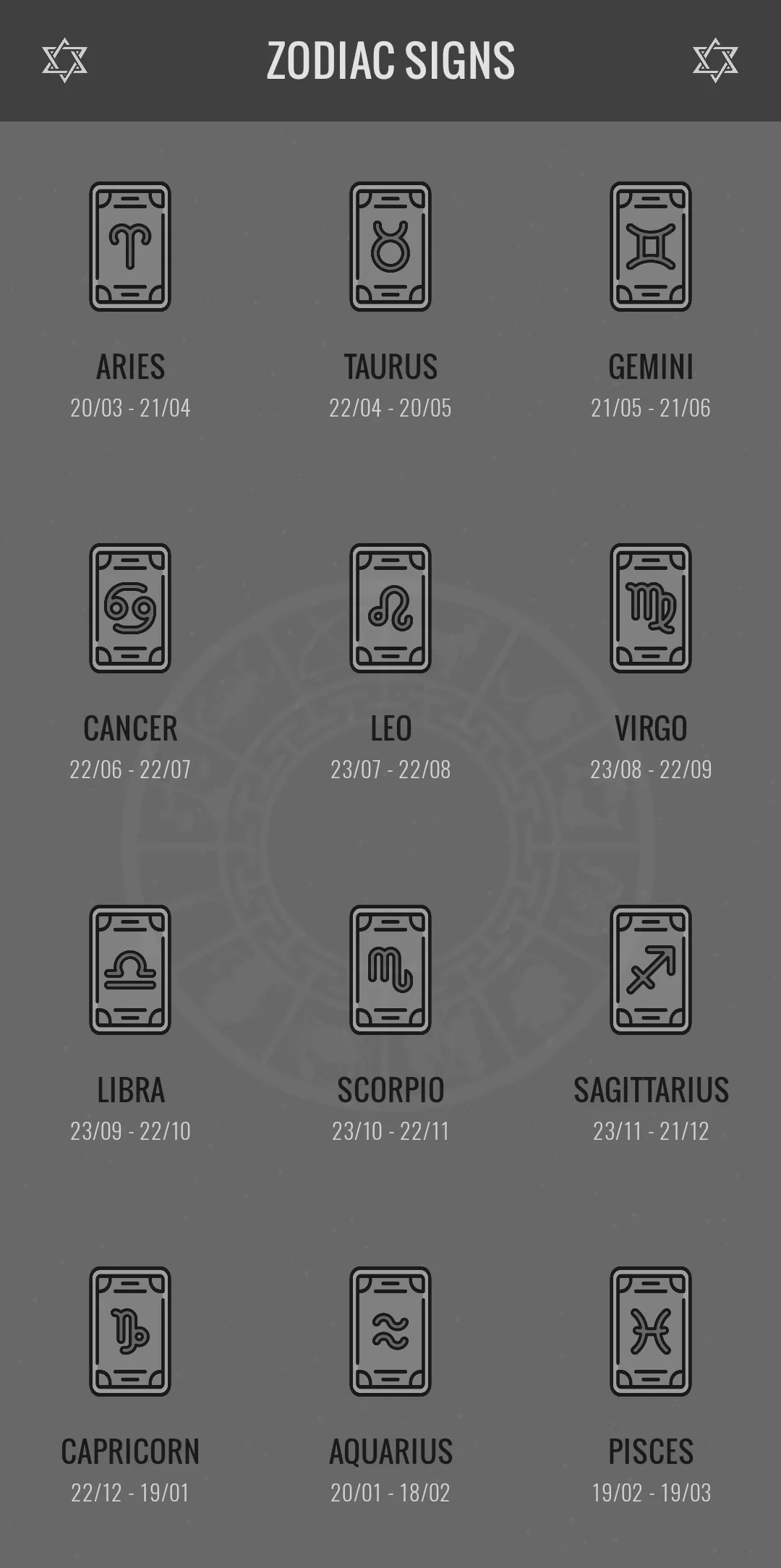 Daily Horoscope | Indus Appstore | Screenshot