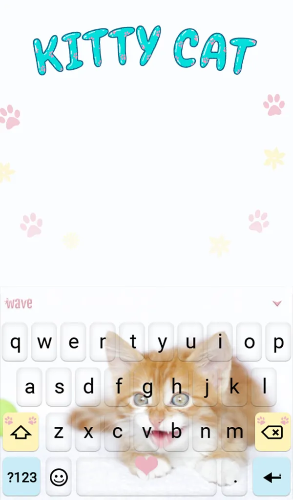 Kitty Cat Keyboard & Wallpaper | Indus Appstore | Screenshot