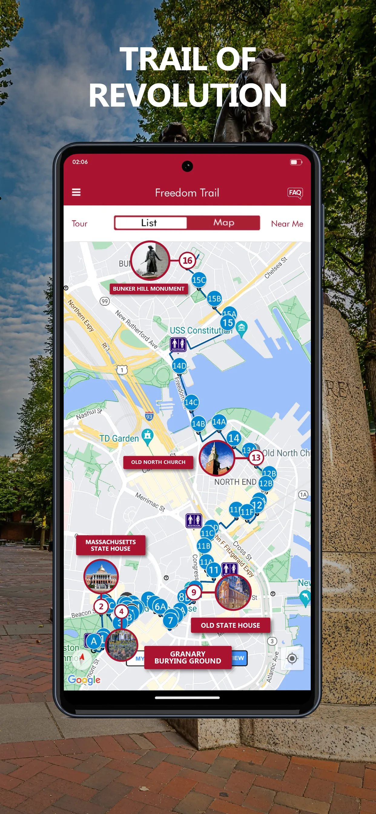 Freedom Trail Boston Guide | Indus Appstore | Screenshot