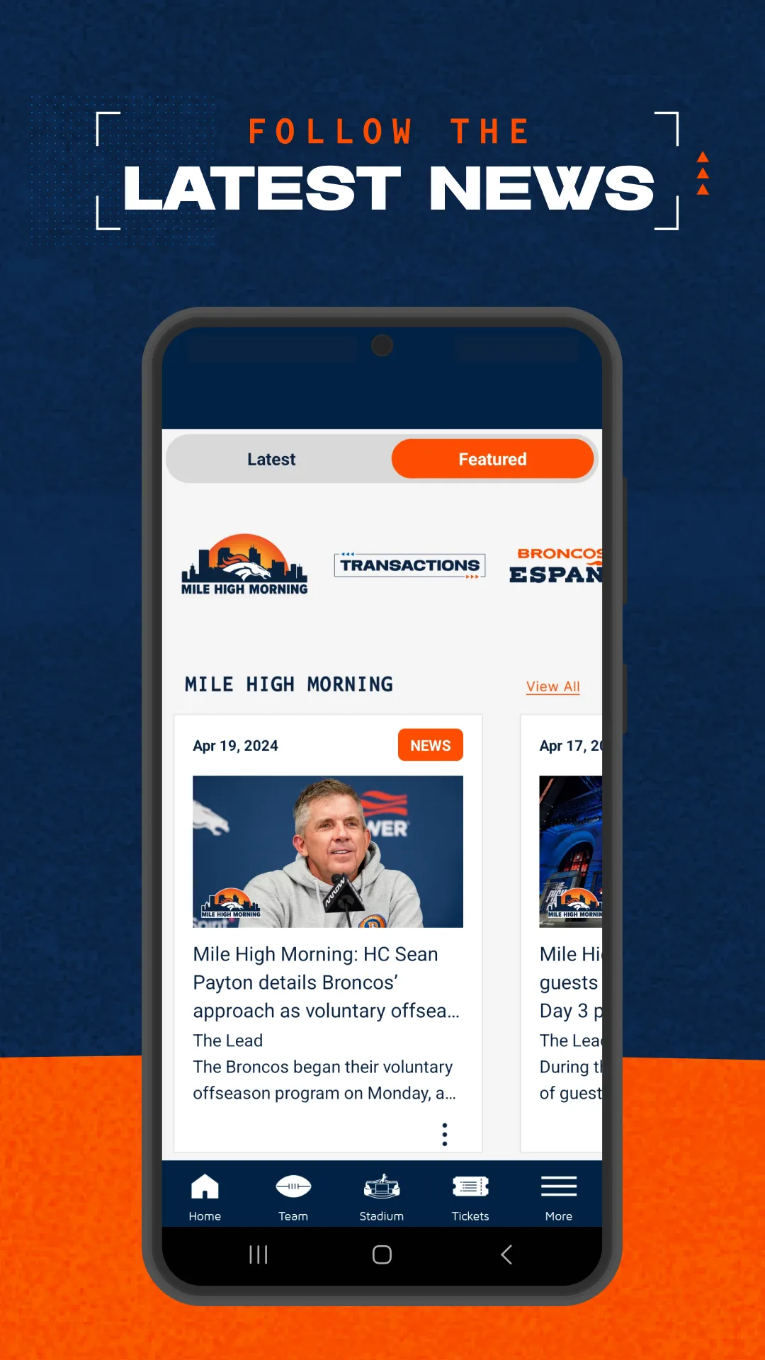 Denver Broncos | Indus Appstore | Screenshot