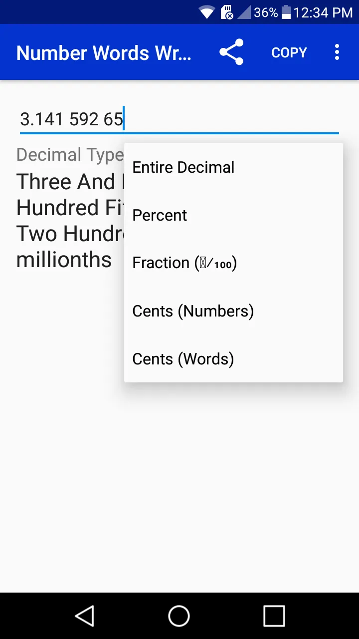 Number Words Writer Lite | Indus Appstore | Screenshot