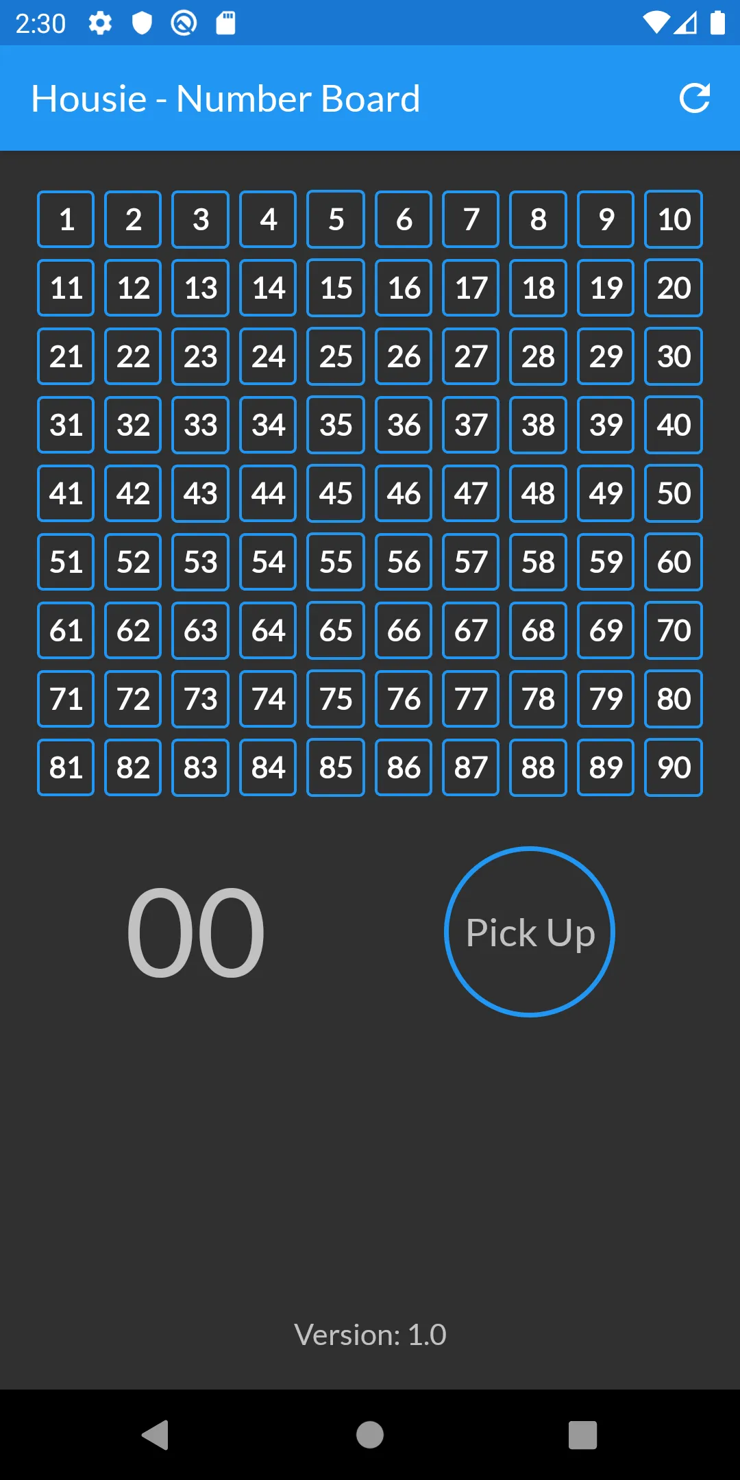 Housie Board - Number Picker | Indus Appstore | Screenshot