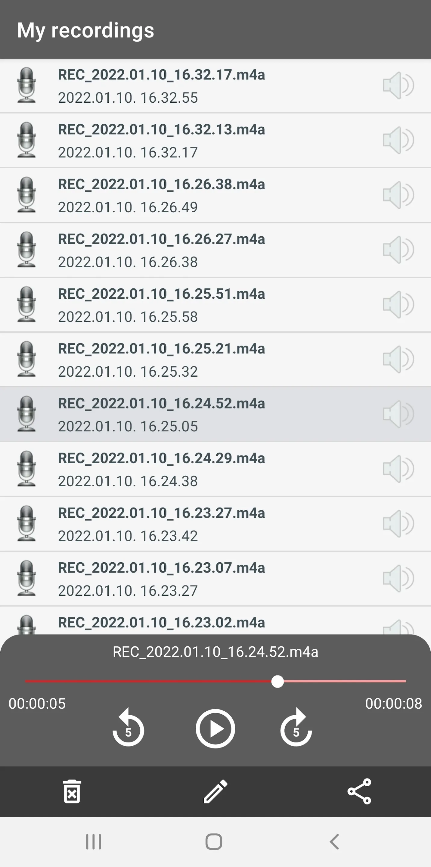 Voice Recorder | Indus Appstore | Screenshot