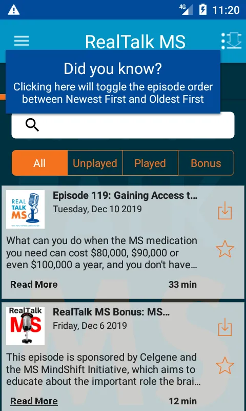 RealTalk MS | Indus Appstore | Screenshot