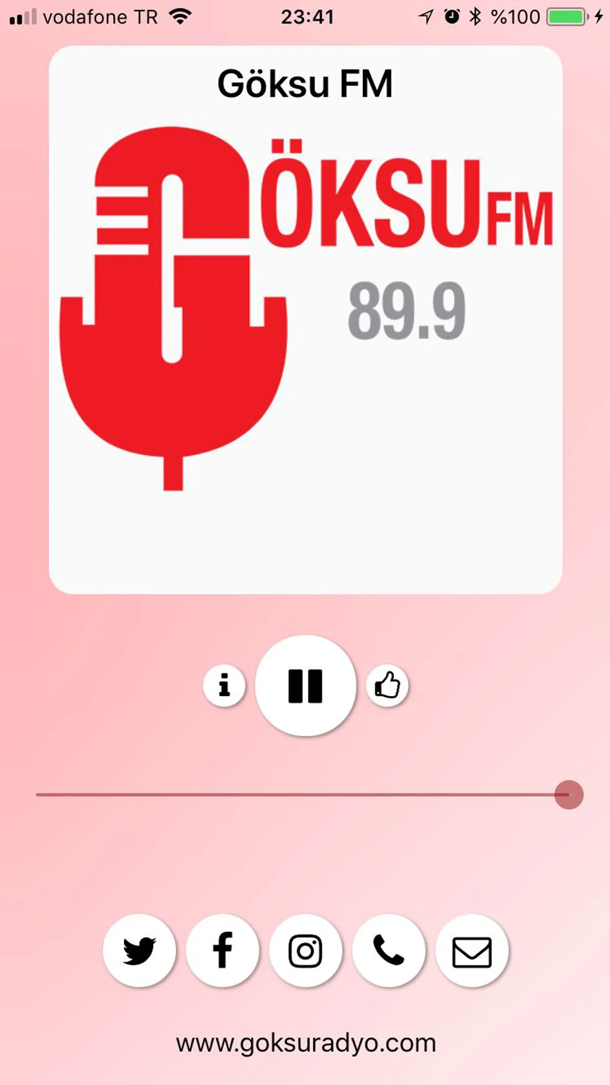 Göksu FM | Indus Appstore | Screenshot