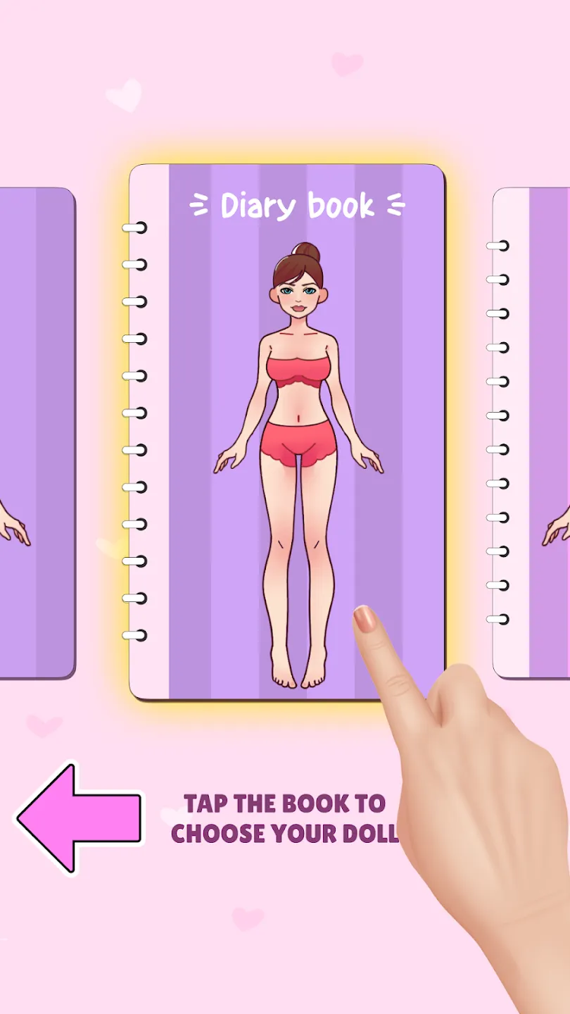 DIY Paper Diary Doll Dress Up | Indus Appstore | Screenshot