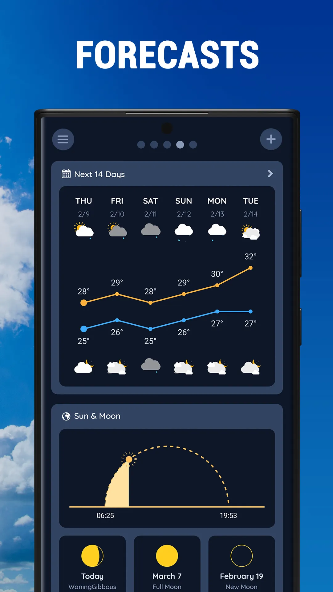 iOweather – Weather Forecast | Indus Appstore | Screenshot