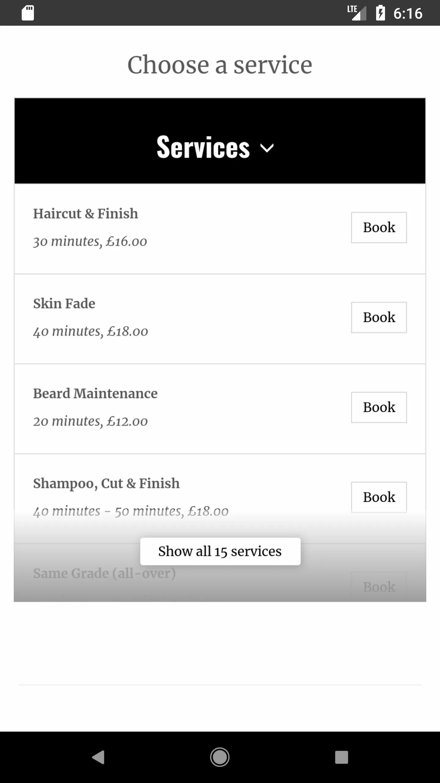 Industry barbers | Indus Appstore | Screenshot