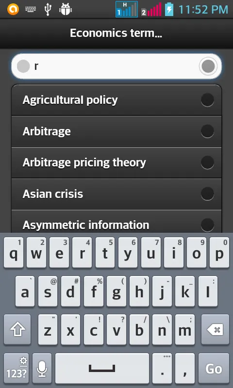 Economics Terms Dictionary | Indus Appstore | Screenshot