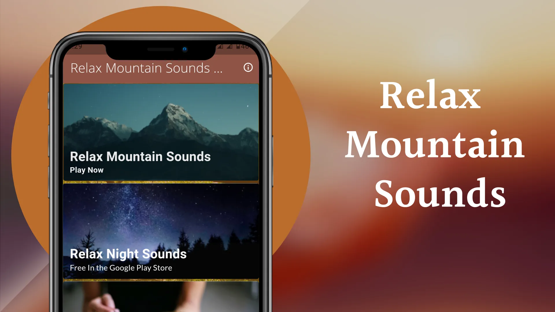 Relax Mountain Sounds | Indus Appstore | Screenshot