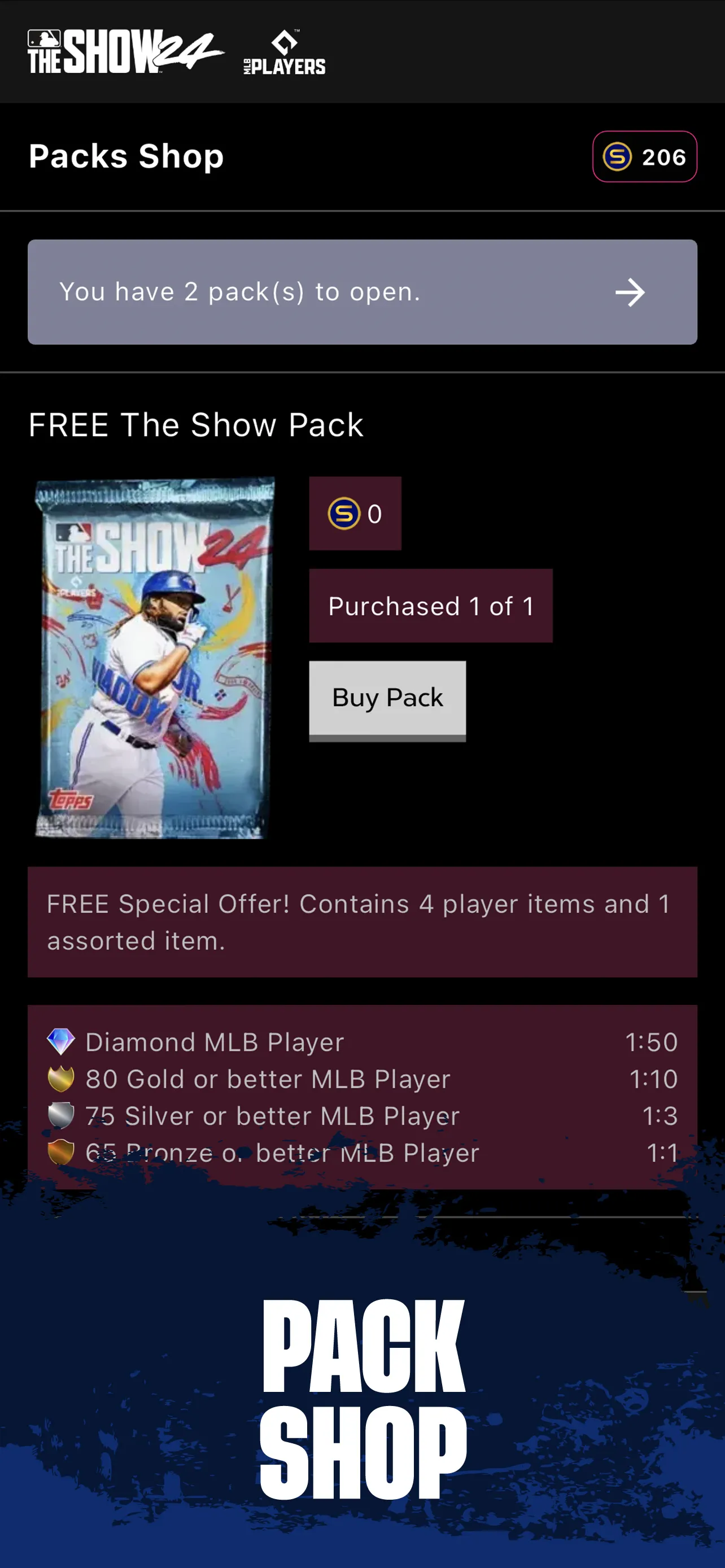 MLB The Show Companion App | Indus Appstore | Screenshot