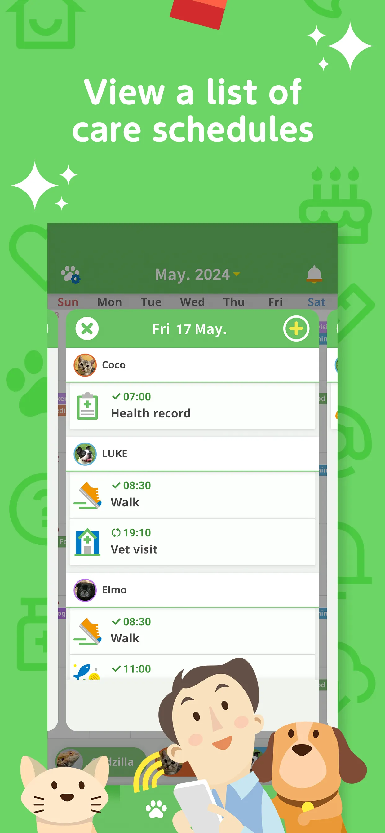 uchiccolog : Pets Scheduler | Indus Appstore | Screenshot